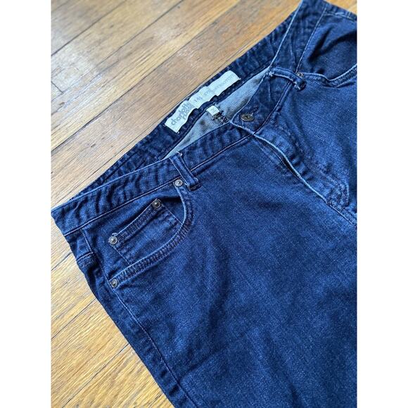 CHARLOTTE RUSSE Everyday BootCut Jeans sz 14S | Dark Blue - Picture 2 of 9